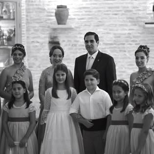Comunión celebrada en Hacienda Doña Caridad